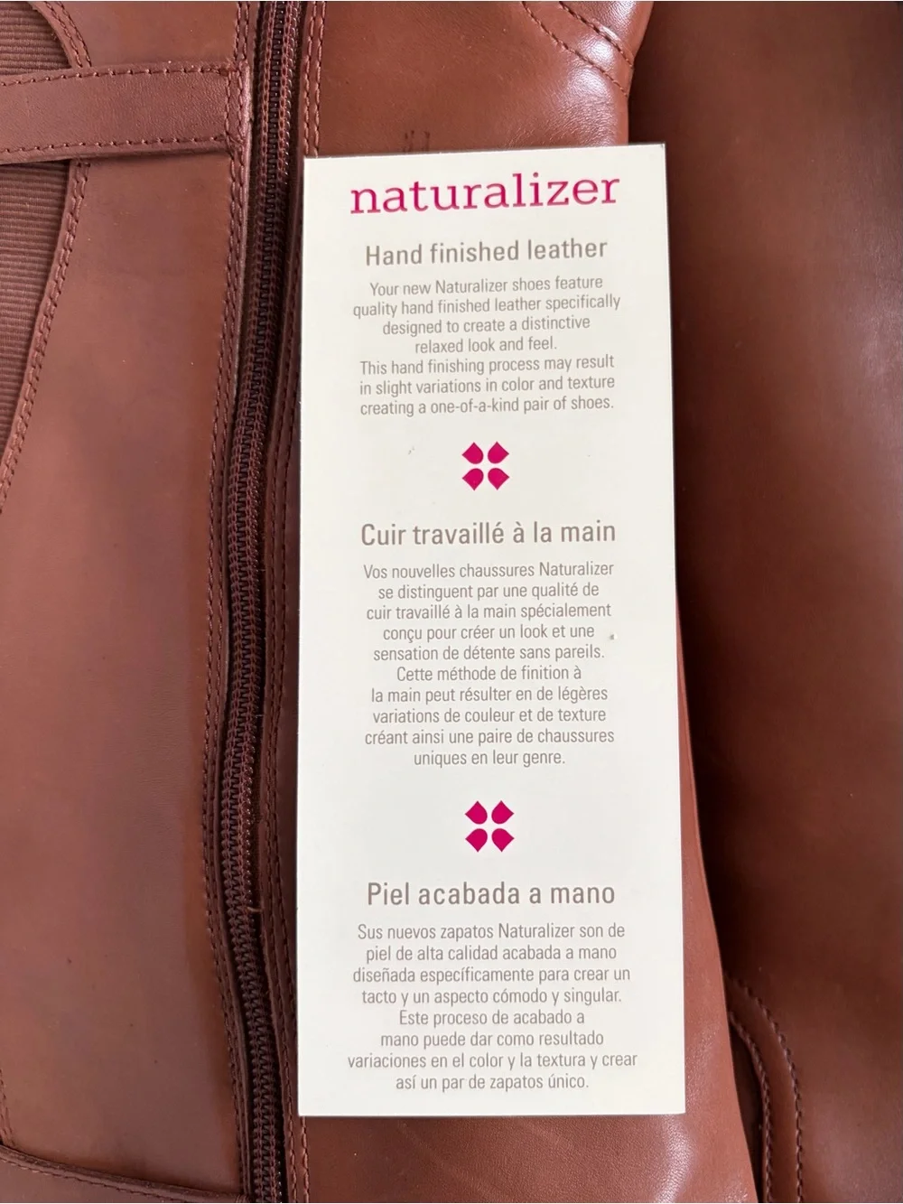 Naturalizer N5 Comfort Jamison Women's Brown Leather Knee High Riding Boots 9W